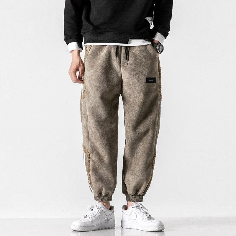 Steven | Cozy And Stylish Sherpa-Lined Jogger Pants