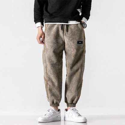 Steven | Cozy And Stylish Sherpa-Lined Jogger Pants