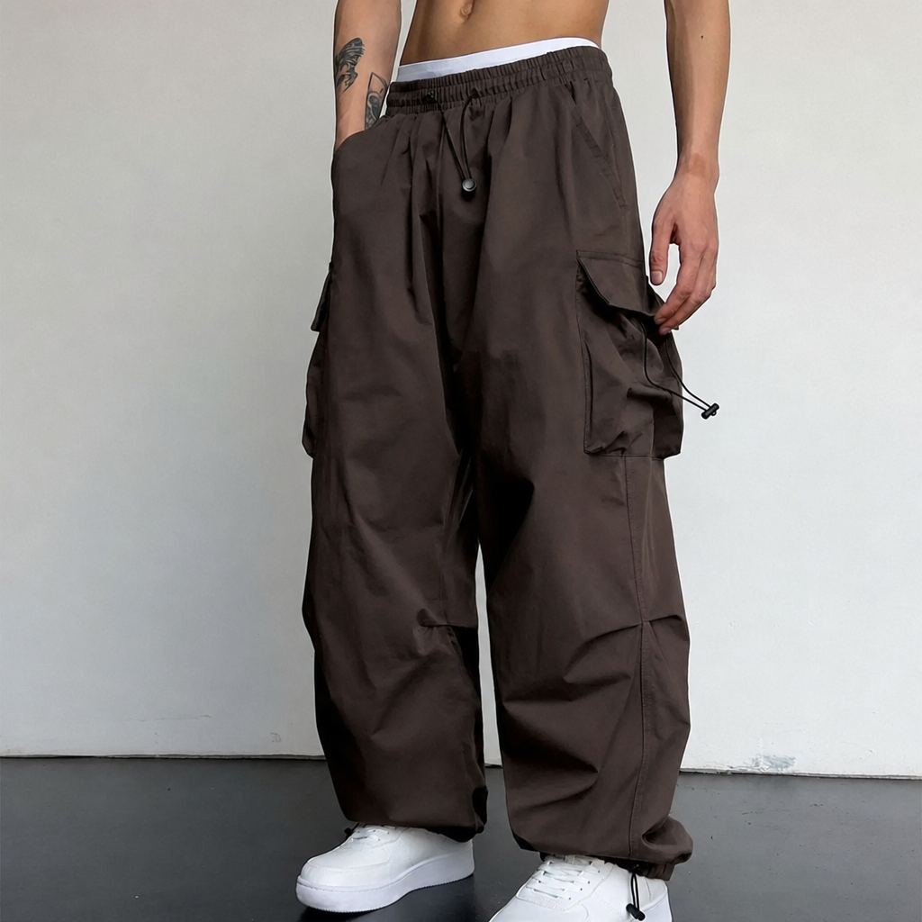 Lefkada Wide Leg Cargo Pants