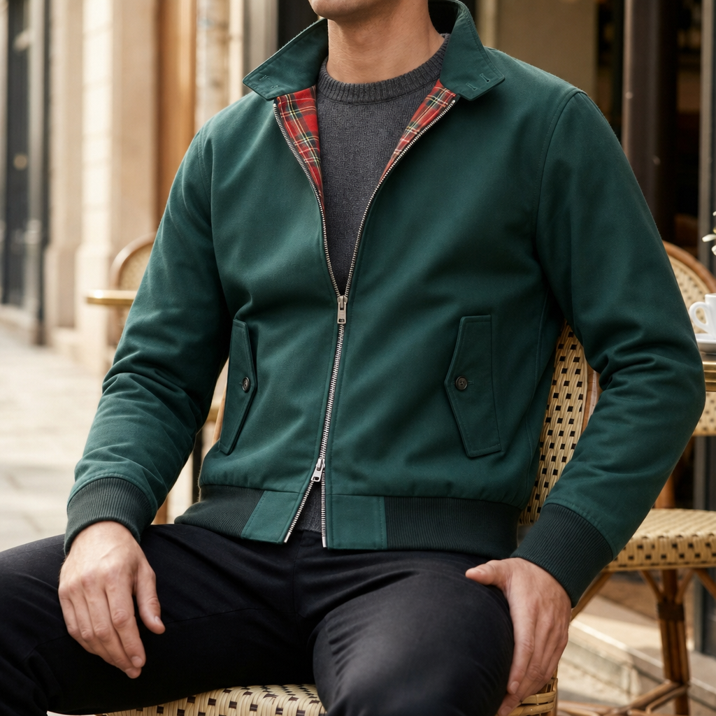 Siracusa Classic Tartan Lined Harrington