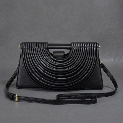 Estelle Ribbed Clutch