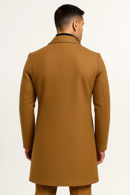 Jason | Elegant And Versatile Mid-Length Trench Coat