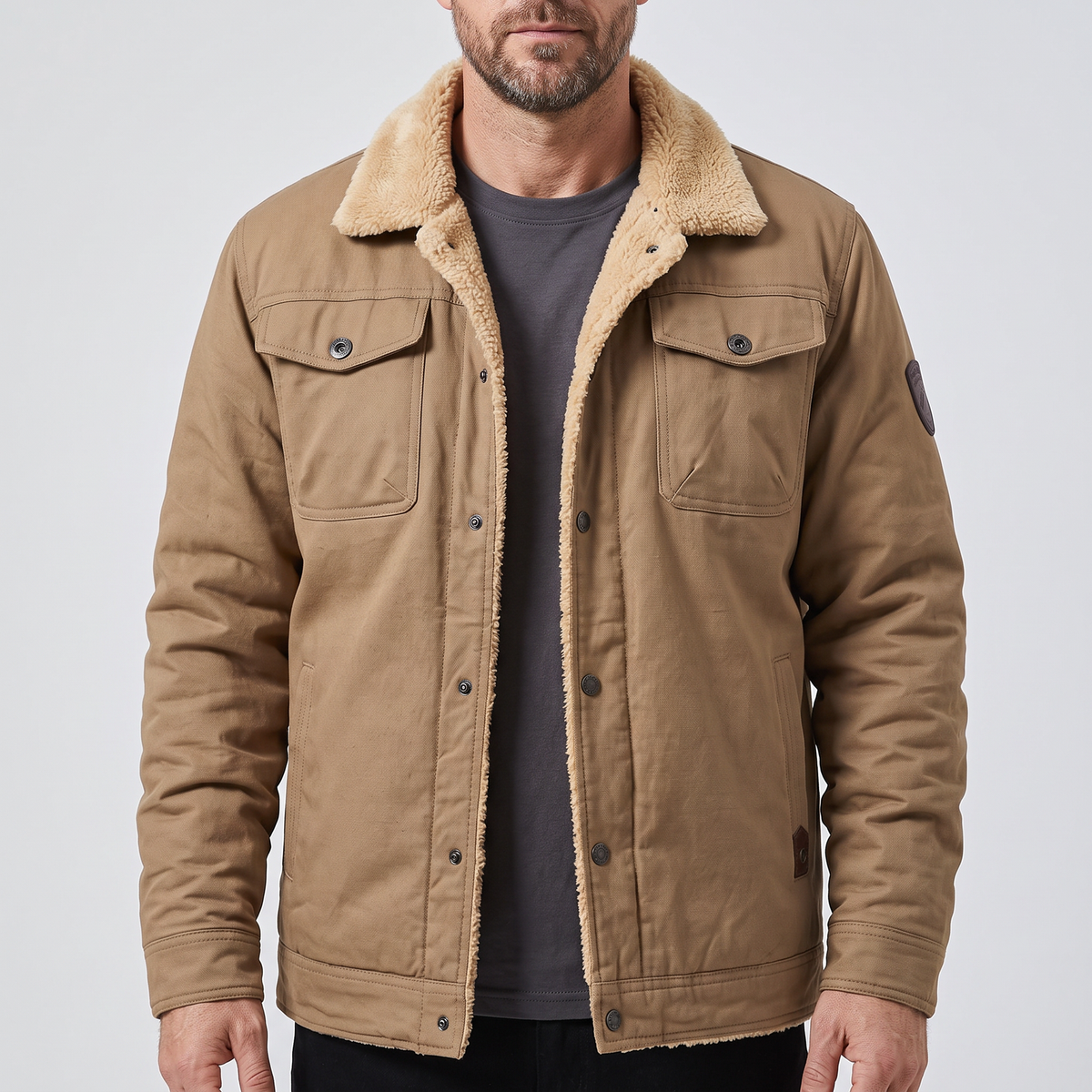 George | Soft Fleece Outdoor Bomber Jacket