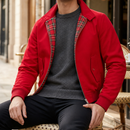 Siracusa Classic Tartan Lined Harrington