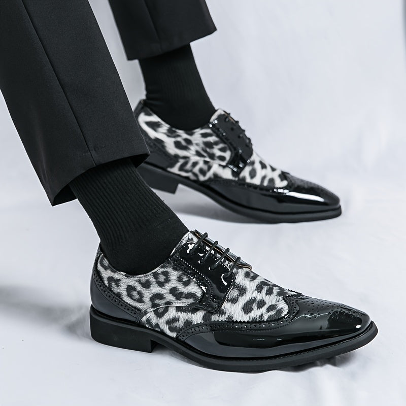 D’Avion Leopard Oxfords