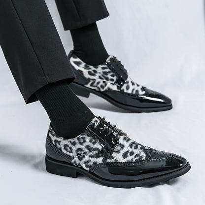 D’Avion Leopard Oxfords