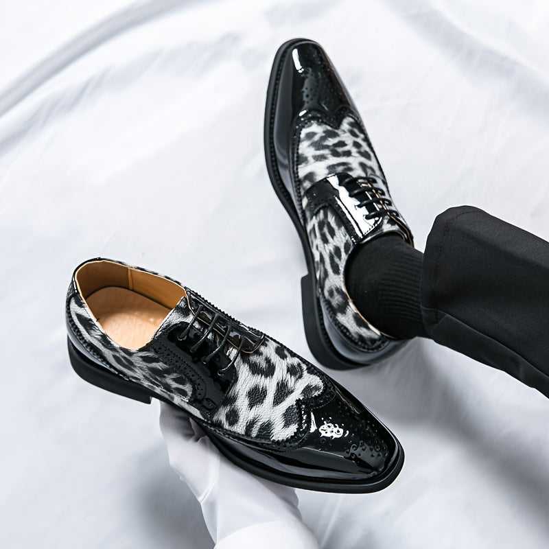 D’Avion Leopard Oxfords