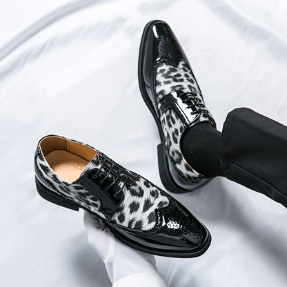 D’Avion Leopard Oxfords