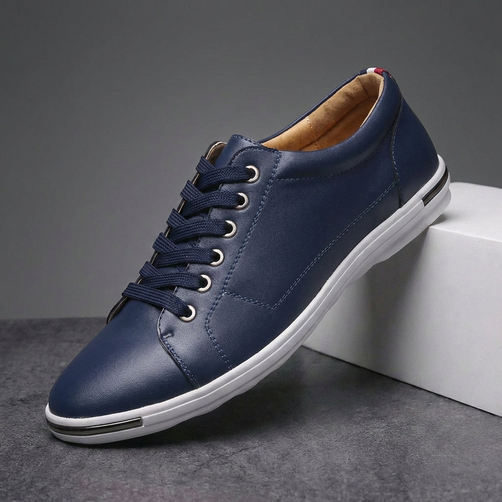 Calvin Genuine Leather Sneakers