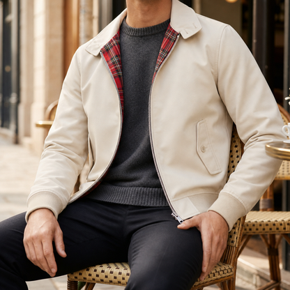 Siracusa Classic Tartan Lined Harrington