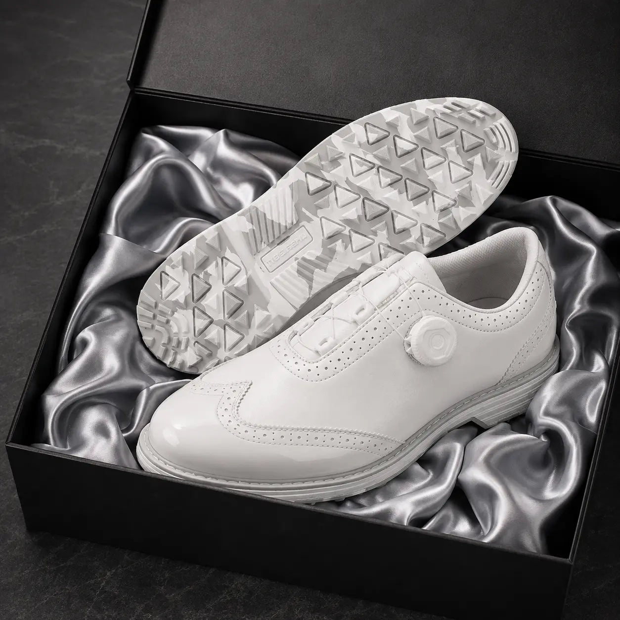 Prestwick Spiked Professional Leather Golf Shoes