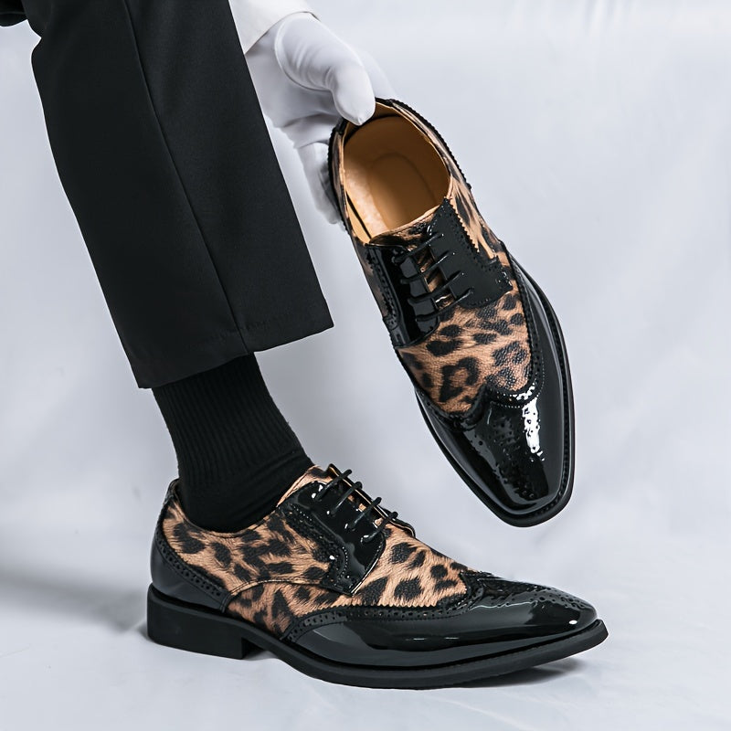 D’Avion Leopard Oxfords