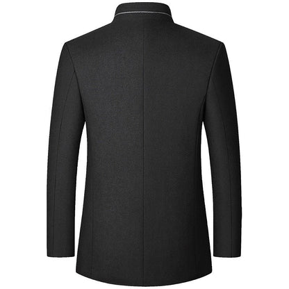 Richard | Elegant Stand-Collar Trench Coat