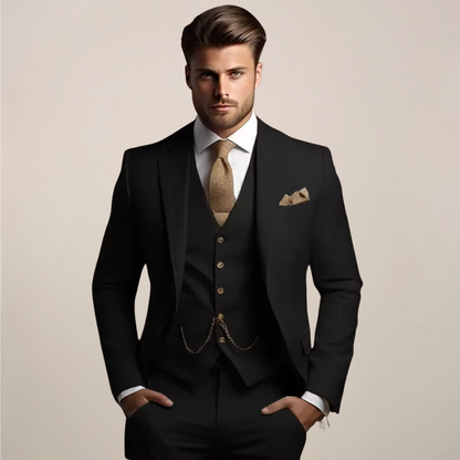 Anthony | Modern Three-Piece Wedding Suit