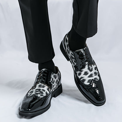D’Avion Leopard Oxfords