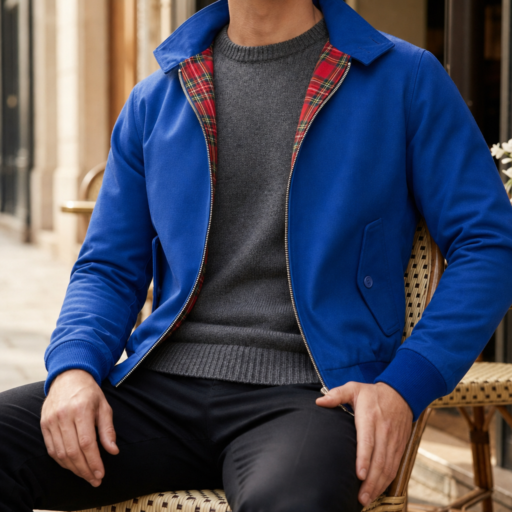 Siracusa Classic Tartan Lined Harrington