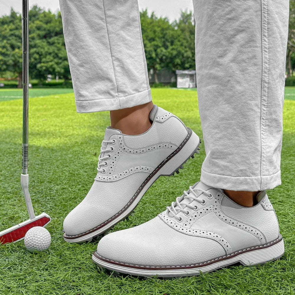 Nickolas Leather Golf Shoes
