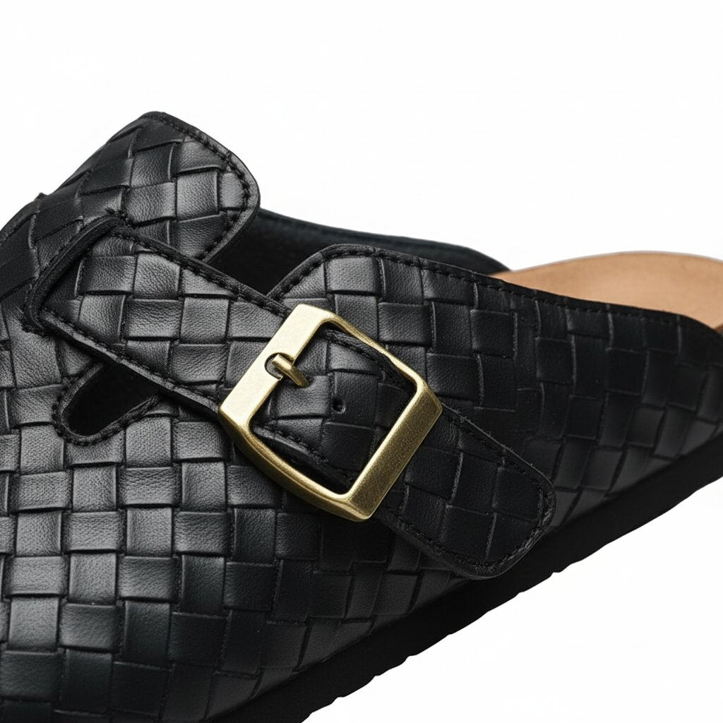 Ava | Women's Leather Clog Sandals