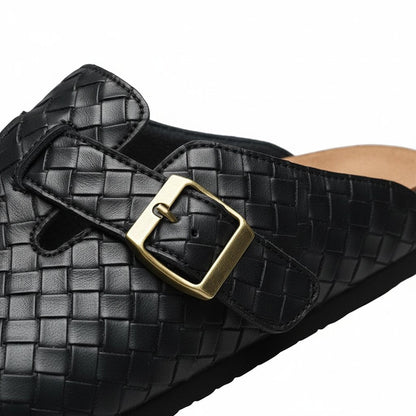 Ava | Women's Leather Clog Sandals