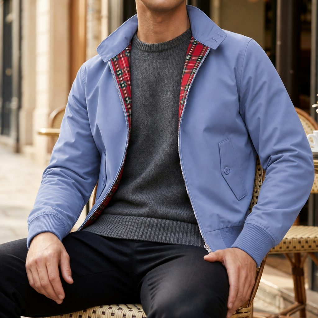Siracusa Classic Tartan Lined Harrington