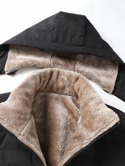 Samuel | Winter Puffer Jacket with Hood and Warm Lining
