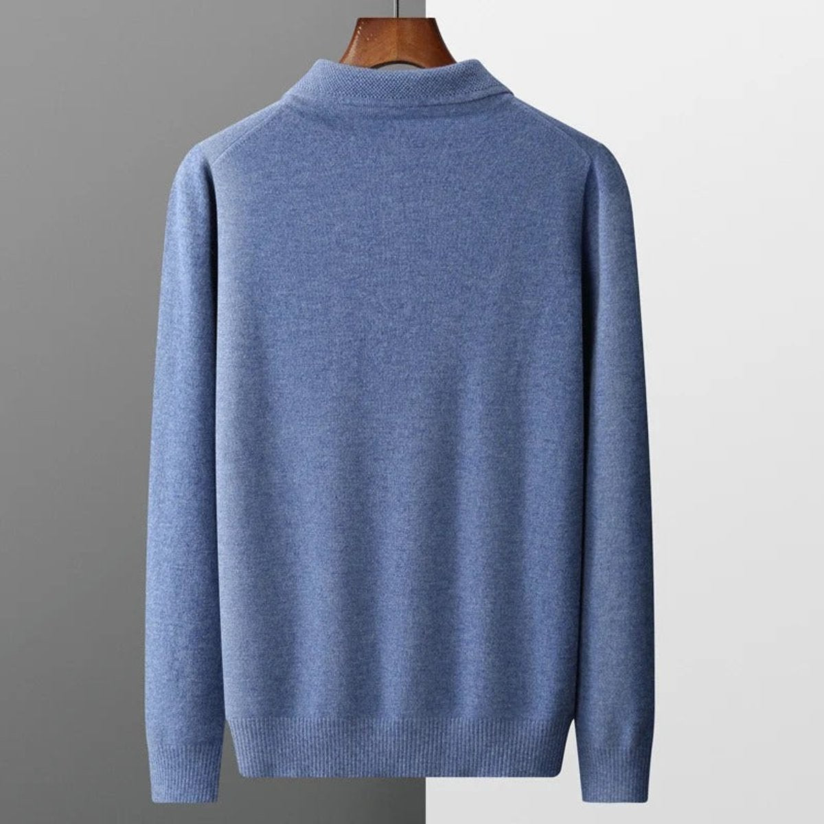 Daniel | Premium Cashmere Polo Knit Sweater