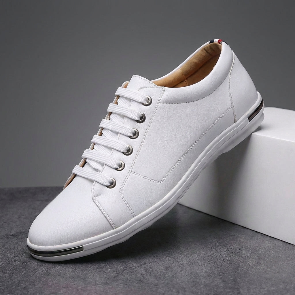Calvin Genuine Leather Sneakers