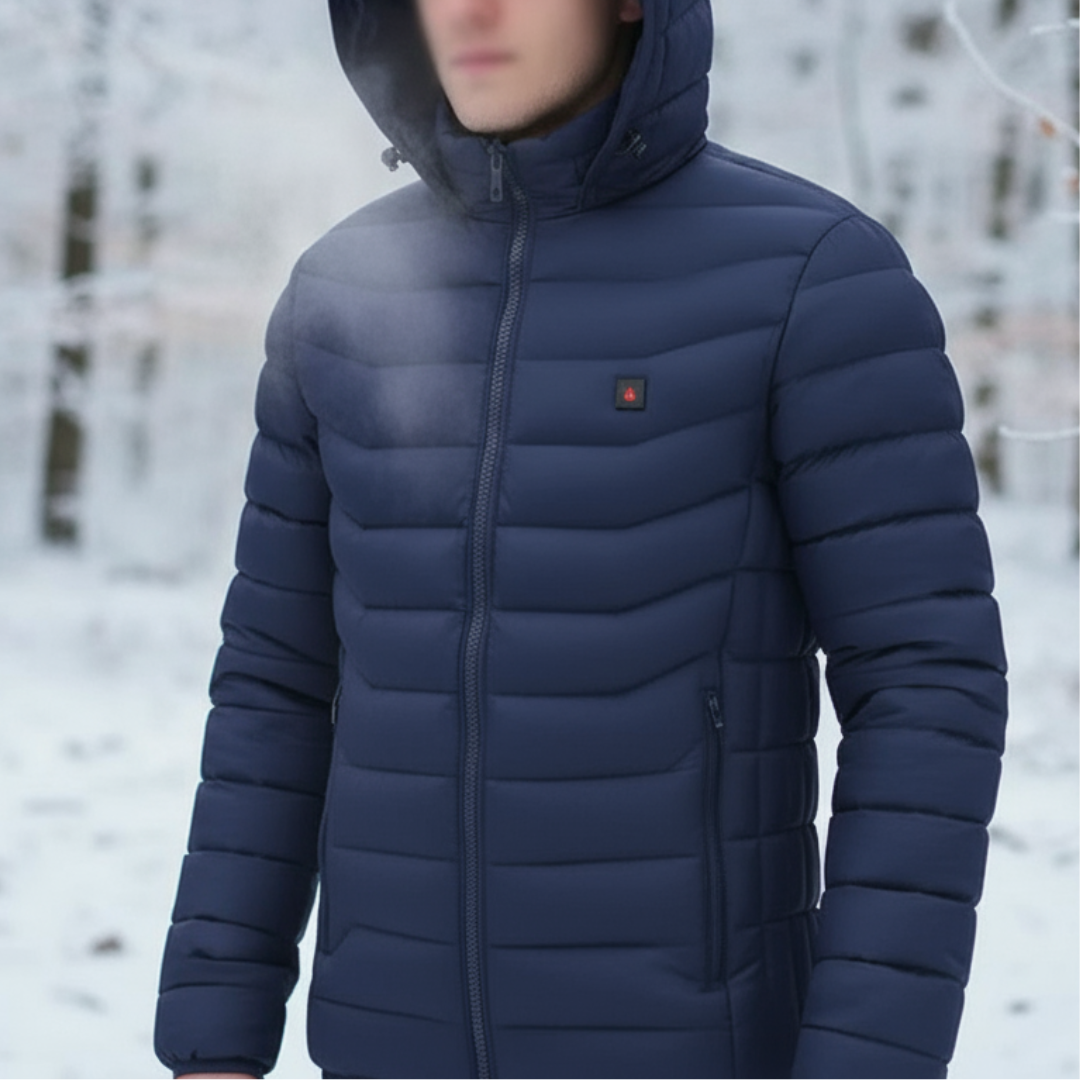 Heated Jacket Waterproof & USB Powered for Men & Women - 9 Heat Zones