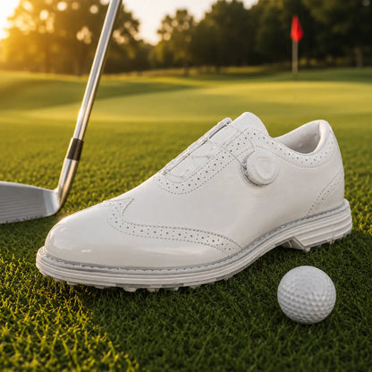 Prestwick Spiked Professional Leather Golf Shoes