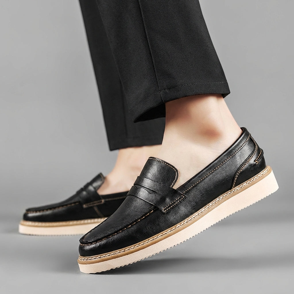 Kingsley Leather Loafers
