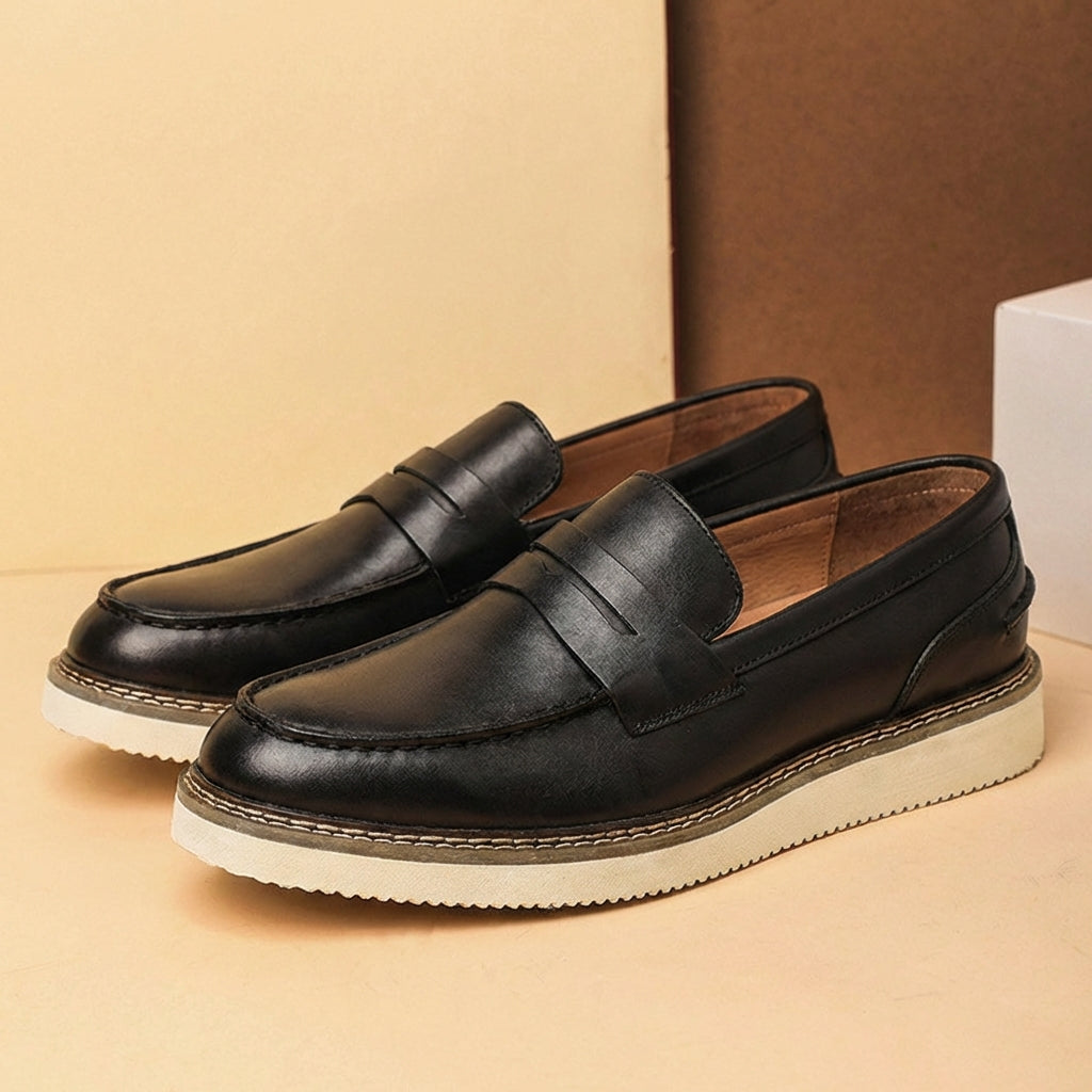 Kingsley Leather Loafers