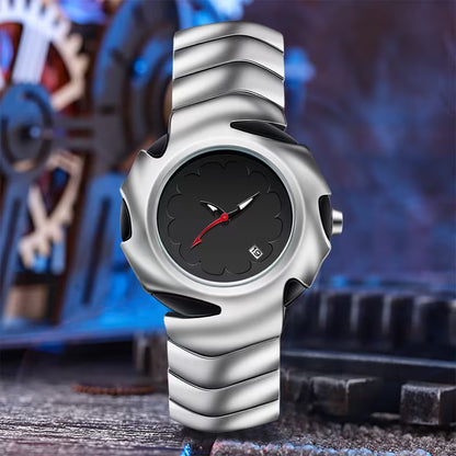 Obsidian Arc Calendar Watch