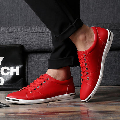 Calvin Genuine Leather Sneakers