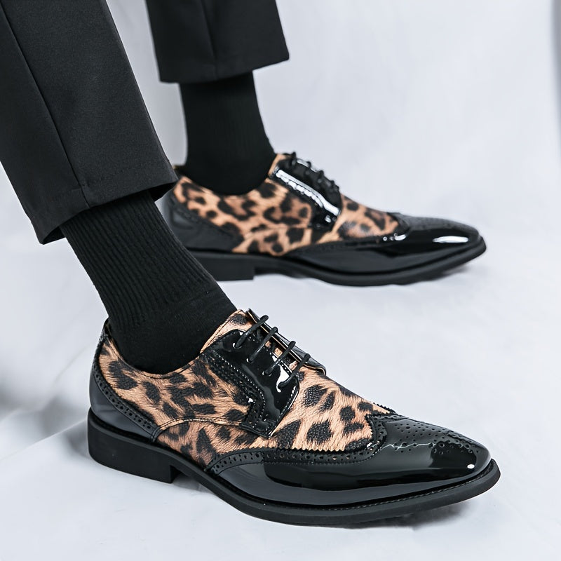 D’Avion Leopard Oxfords