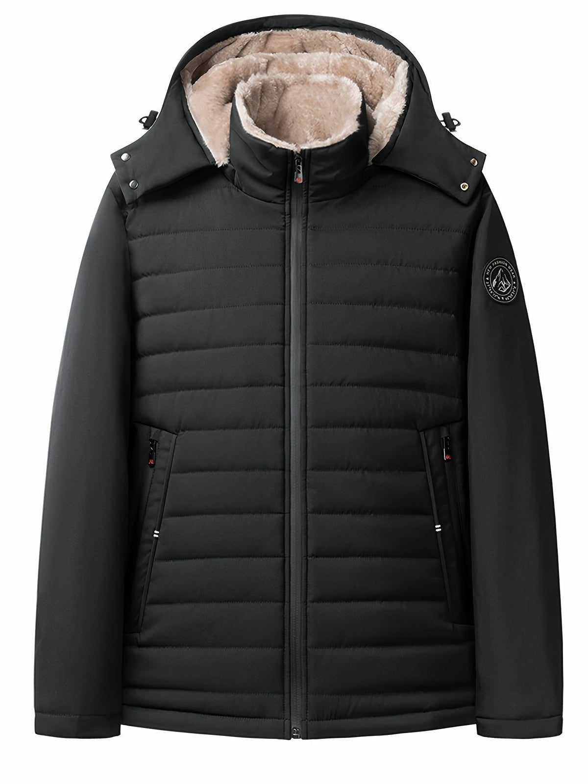 Samuel | Winter Puffer Jacket with Hood and Warm Lining