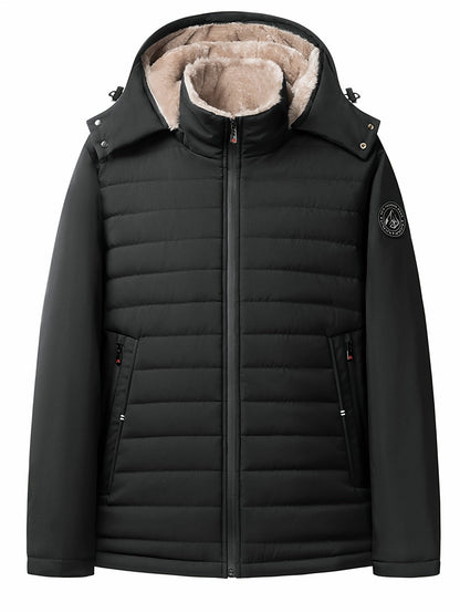 Samuel | Winter Puffer Jacket with Hood and Warm Lining