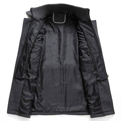 Men's Two-Piece Lined Winter Coat