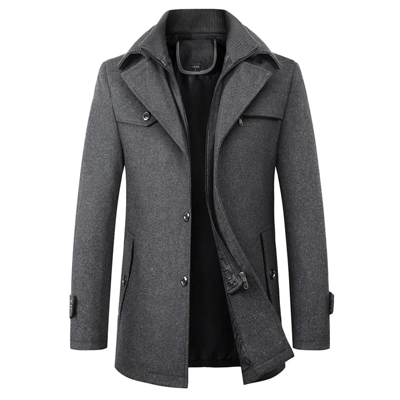 Torino Long Overcoat