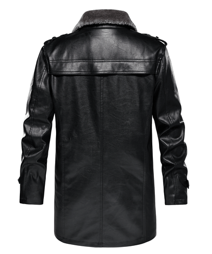 Trieste Faux Leather Coat