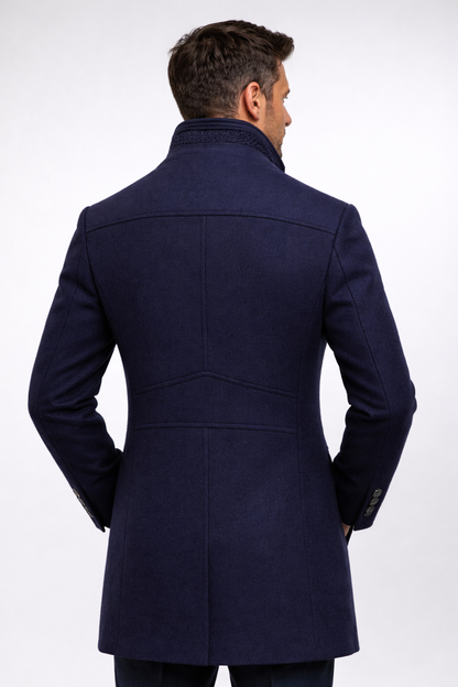 Jason | Wool Overcoat For Men
