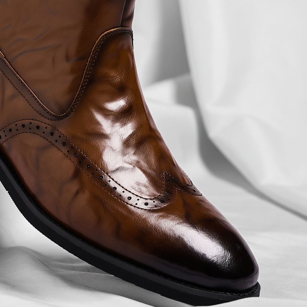 Ashton | Elegant Style And Premium Italian Leather Boots