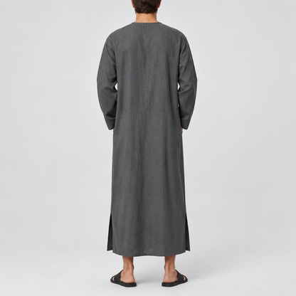 Sperlonga Linen Kaftan Maxi Robe