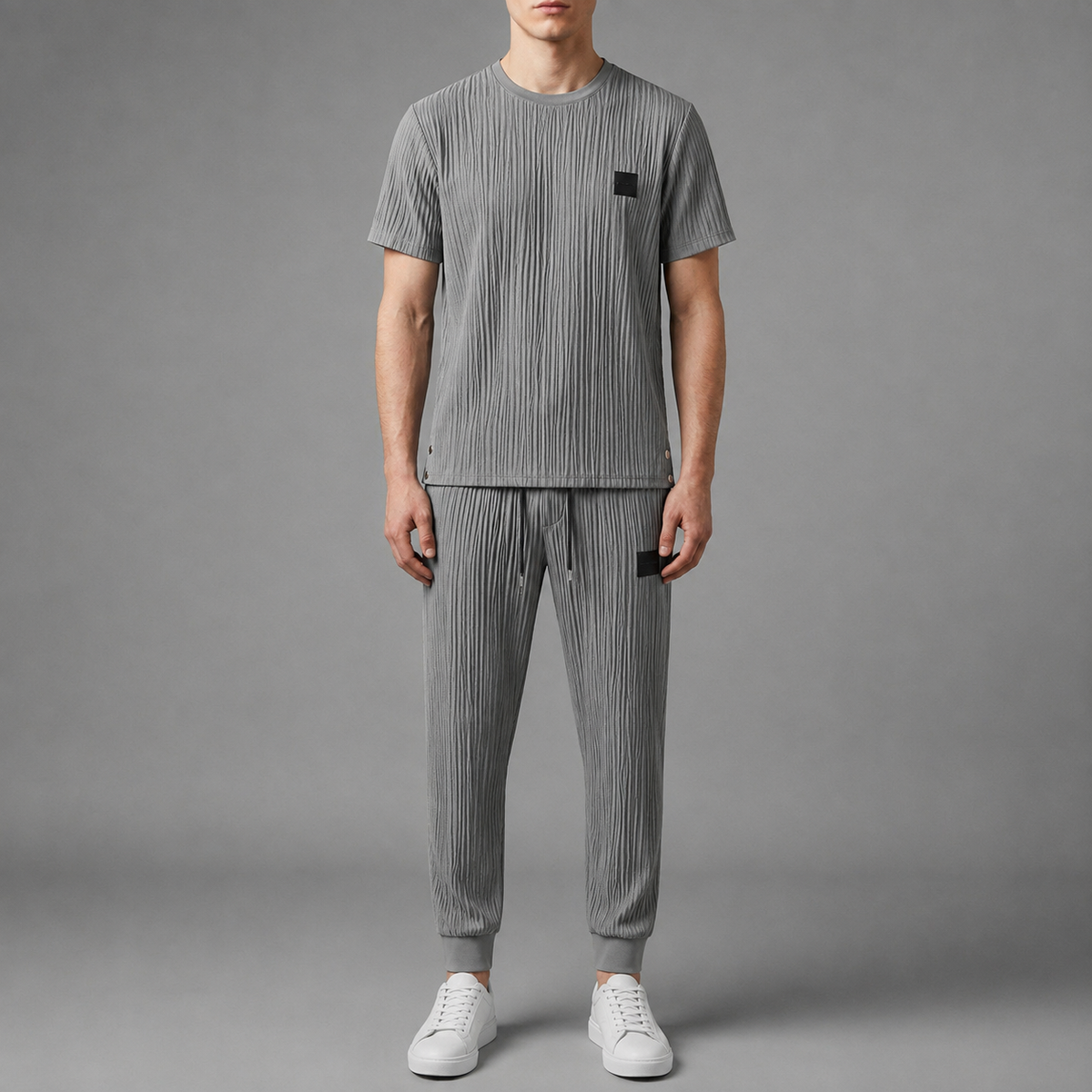 Lucca Textured Two-Piece Set