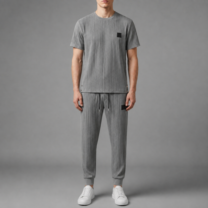 Lucca Textured Two-Piece Set