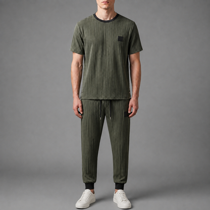 Lucca Textured Two-Piece Set