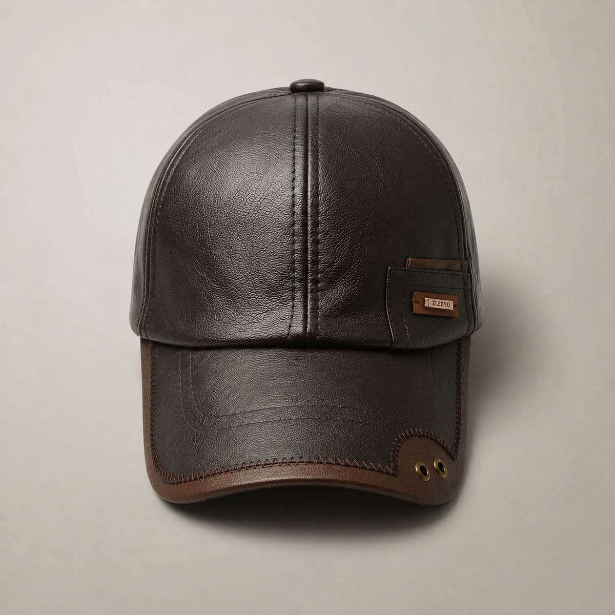 Trujillo Leather Baseball Cap