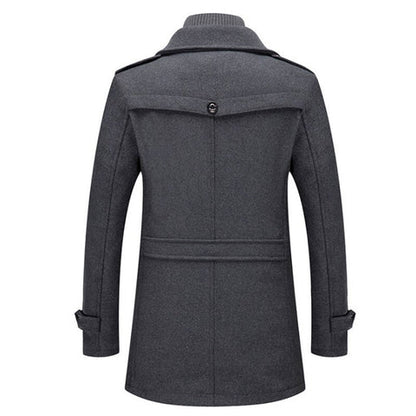 Men's Two-Piece Lined Winter Coat