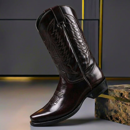 Victor | Polished Leather Heritage Boots