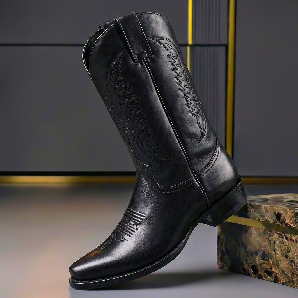 Victor | Polished Leather Heritage Boots