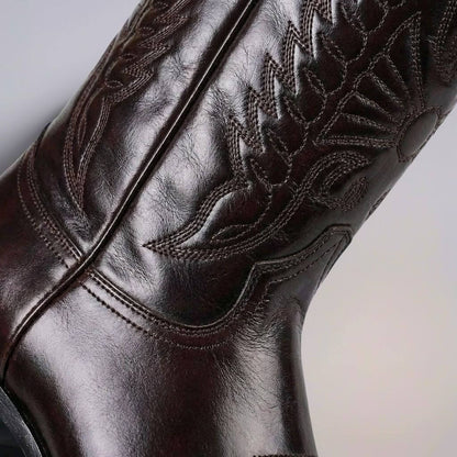 Victor | Polished Leather Heritage Boots